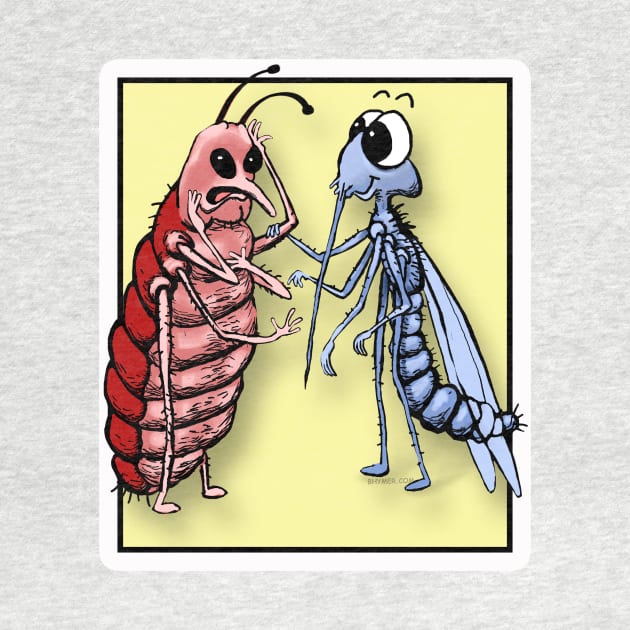 Skeeter and Bedbug by bhymer